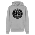 Männer Premium Hoodie - Grau meliert