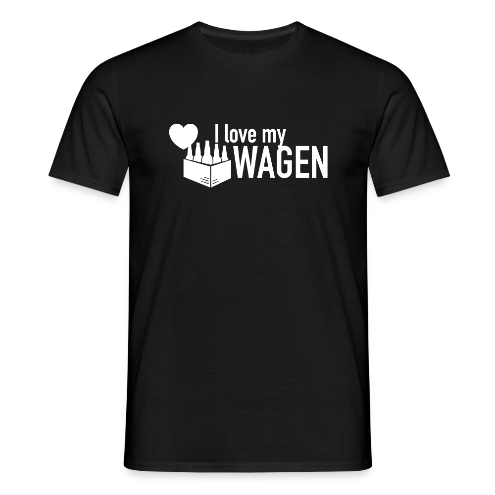 Männer T-Shirt - Schwarz