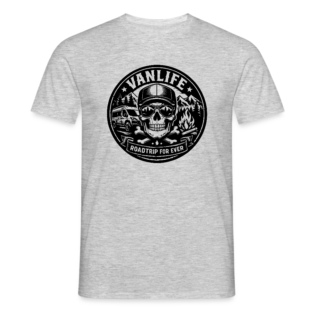 Männer T-Shirt - Grau meliert