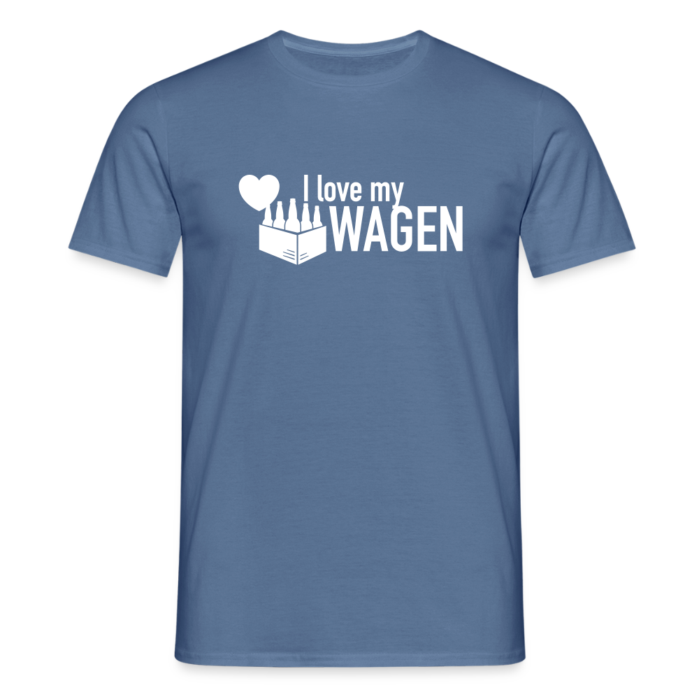 Männer T-Shirt - Taubenblau 