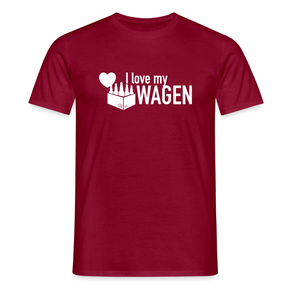 Männer T-Shirt - Ziegelrot