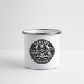 Emaille-Tasse - Weiß