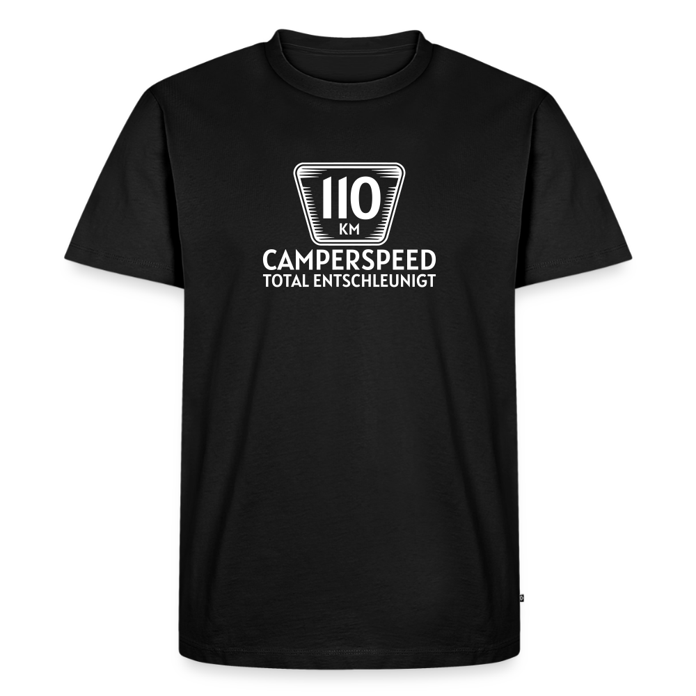 Männer Premium T-Shirt Camperspeed - Schwarz