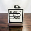 Camper Schild personalisiert Campervan 