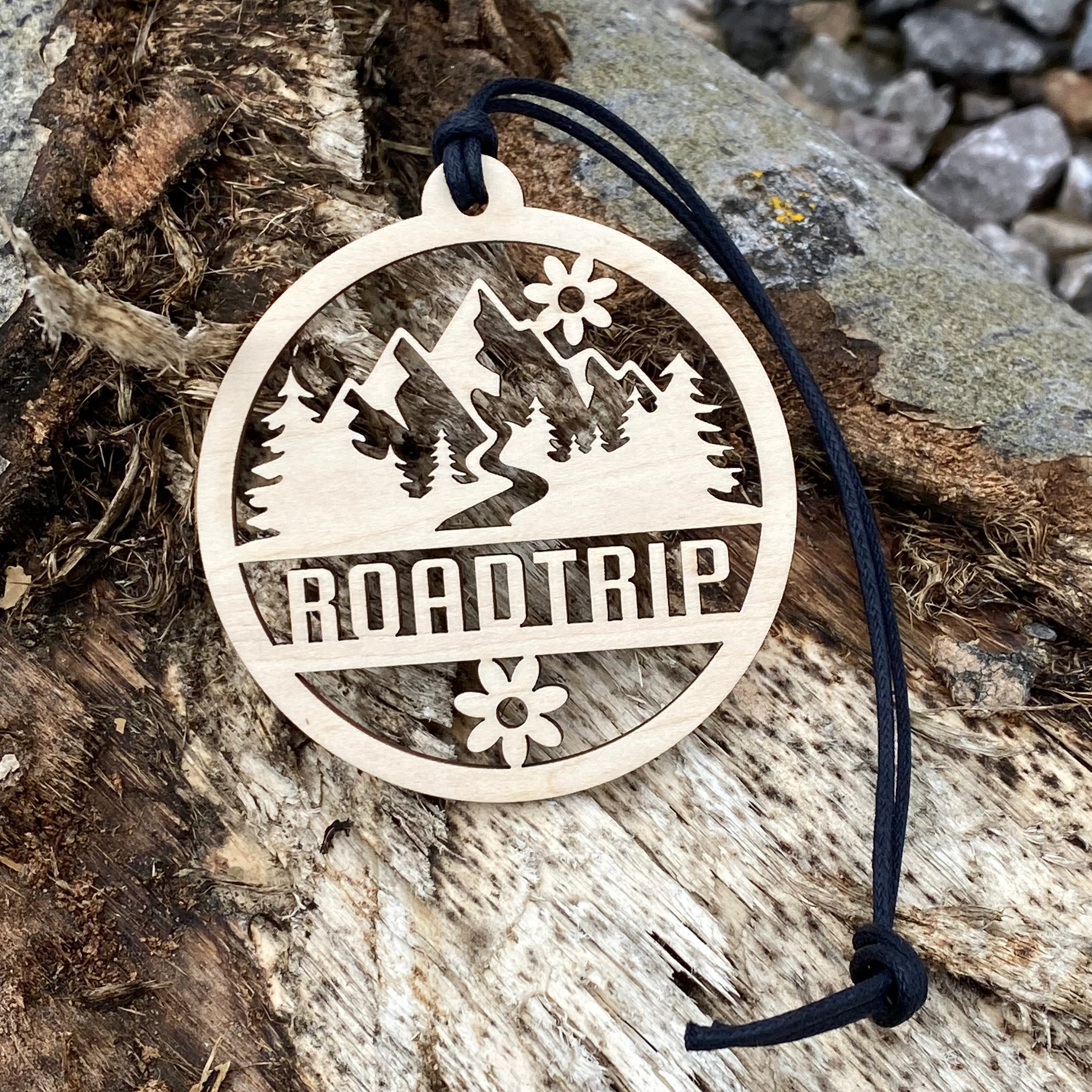 Dekoanhänger Camping Roadtrip