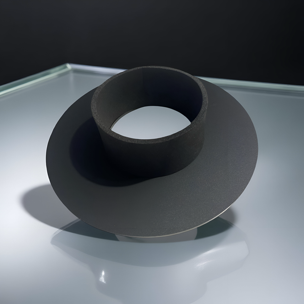 Design-Ringblende für Pilzlüfter - matt schwarz