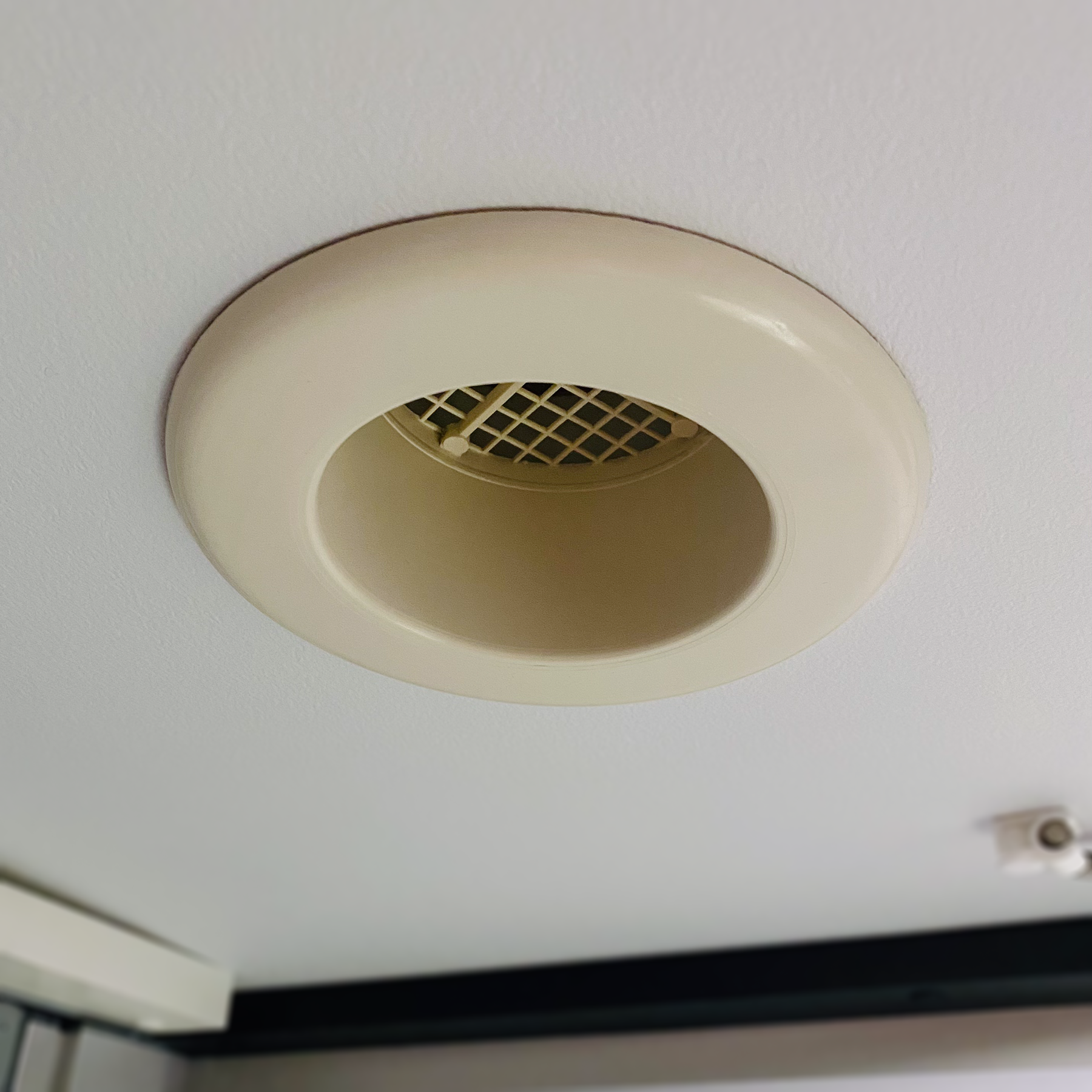 Design-Ringblende für Pilzlüfter - matt schwarz