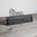 Name Schild Platzwart
