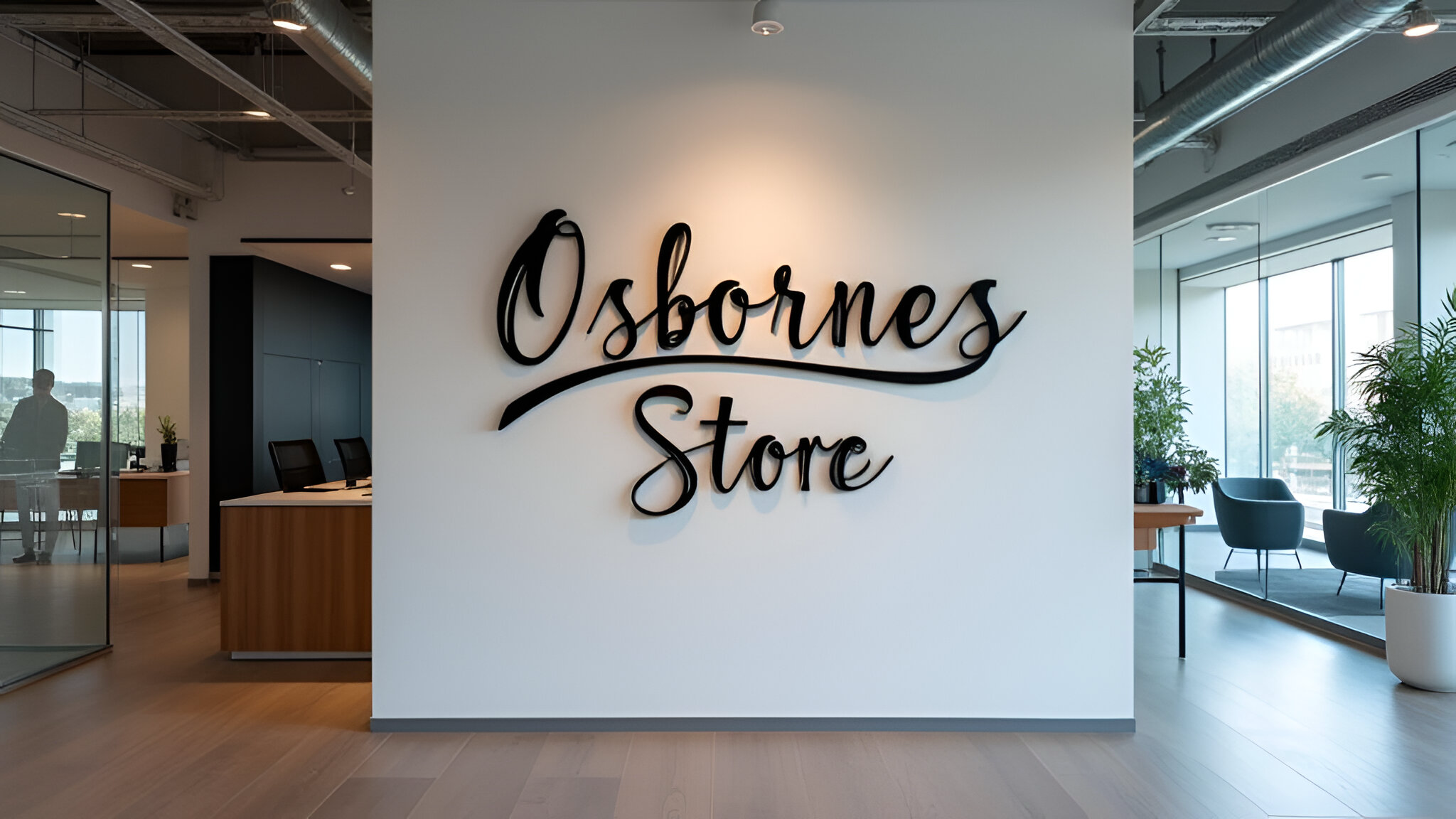 Wandbeschriftungen für Unternehmen & Praxen